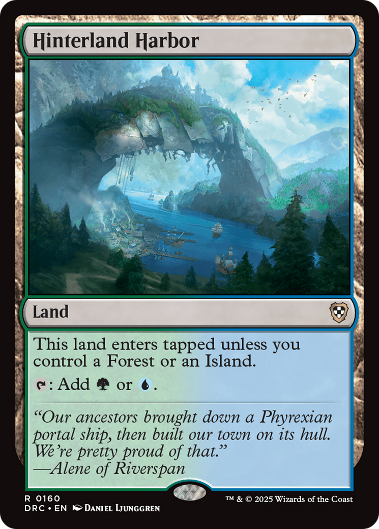 Hinterland Harbor [Aetherdrift Commander] - Magic: The Gathering - Card Brawlers | Quebec | Canada |