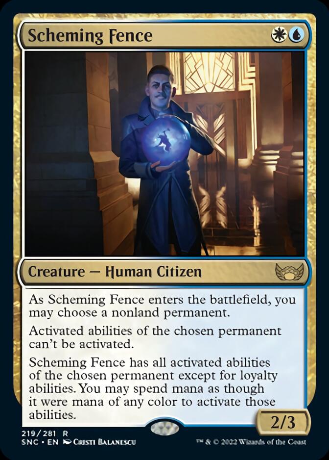 Scheming Fence [Streets of New Capenna] - Magic: The Gathering - Card Brawlers | Quebec | Canada |