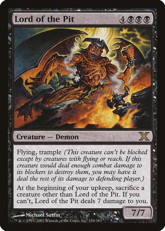 Lord of the Pit [Tenth Edition] - Magic: The Gathering - Card Brawlers | Quebec | Canada |