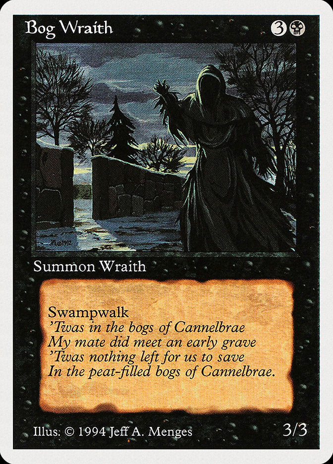 Bog Wraith [Summer Magic / Edgar] - Magic: The Gathering - Card Brawlers | Quebec | Canada |