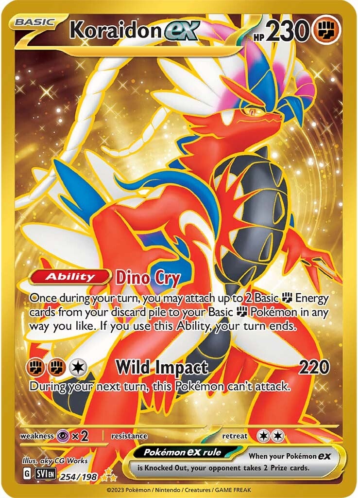 Koraidon ex (254/198) [Scarlet & Violet: Base Set] - Pokémon - Card Brawlers | Quebec | Canada |