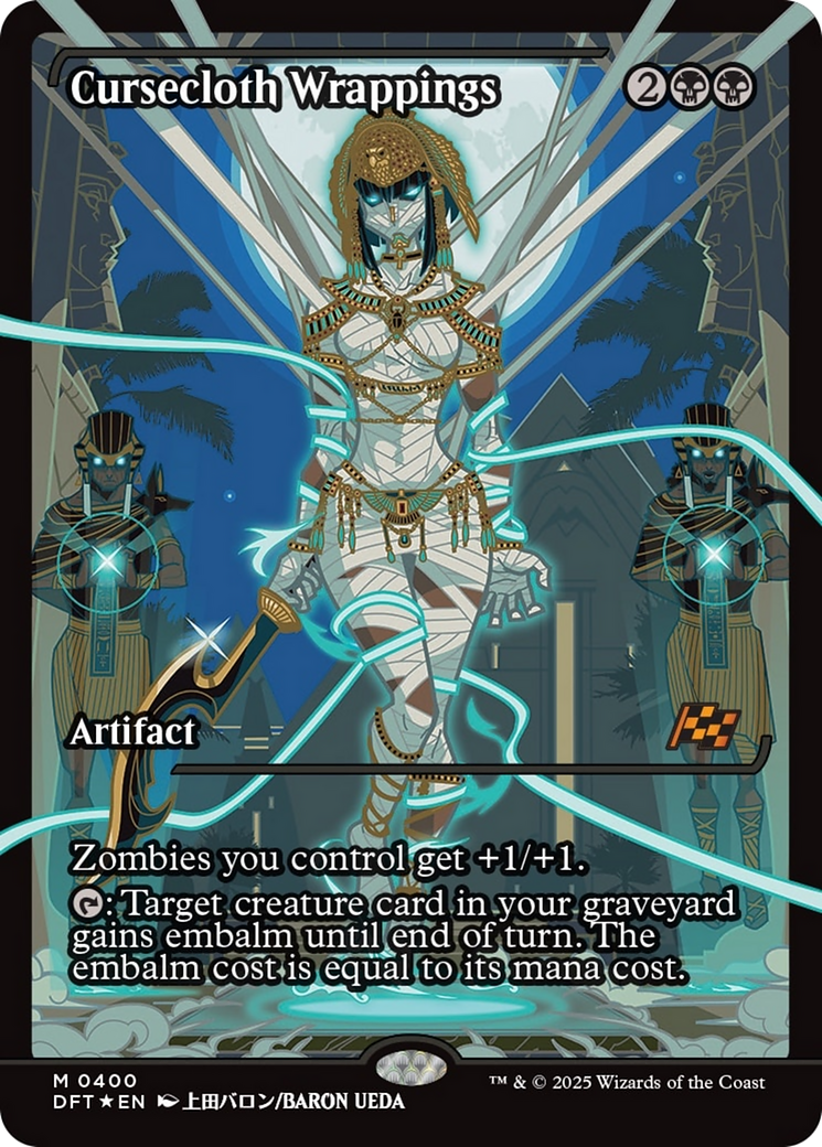 Cursecloth Wrappings (Showcase) [Aetherdrift] - Magic: The Gathering - Card Brawlers | Quebec | Canada |