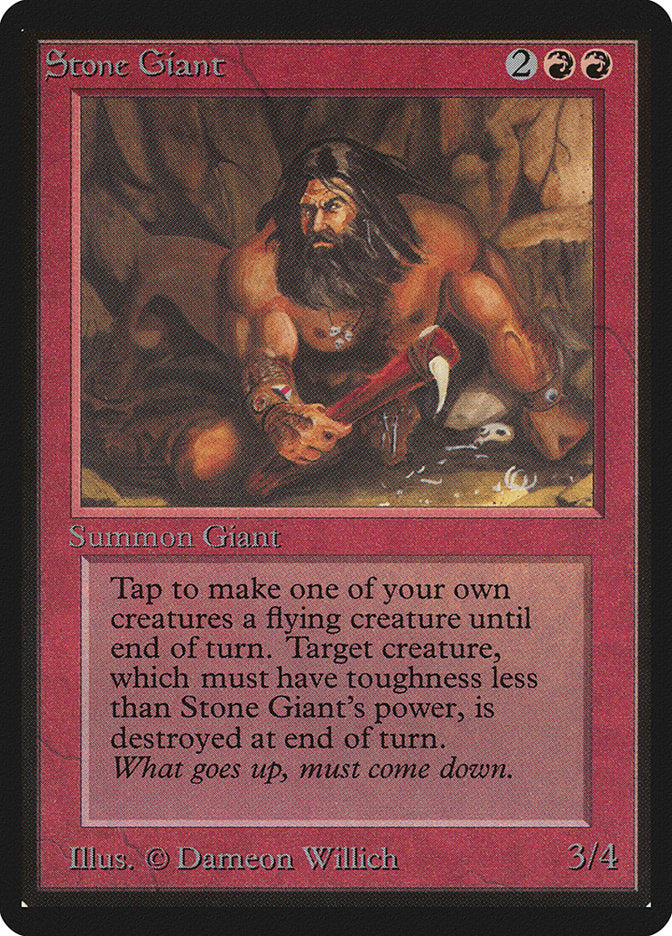 Stone Giant [Beta Edition] - Magic: The Gathering - Card Brawlers | Quebec | Canada |