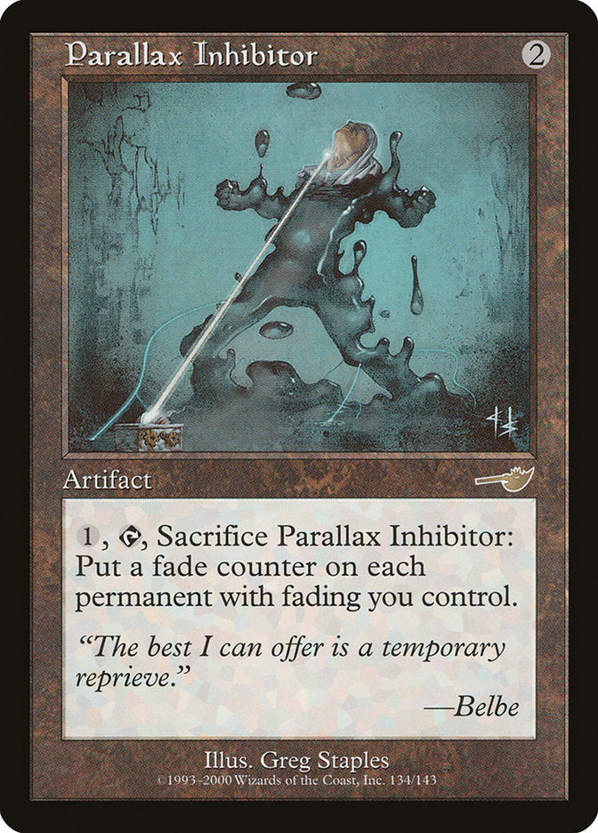 Parallax Inhibitor [Nemesis] - Magic: The Gathering - Card Brawlers | Quebec | Canada |