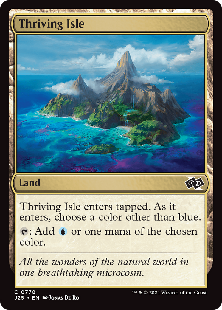 Thriving Isle [Foundations Jumpstart] - Magic: The Gathering - Card Brawlers | Quebec | Canada |