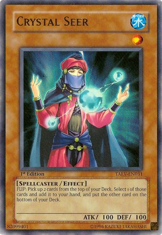 Crystal Seer [TAEV-EN031] Ultra Rare - Yu-Gi-Oh! - Card Brawlers | Quebec | Canada |