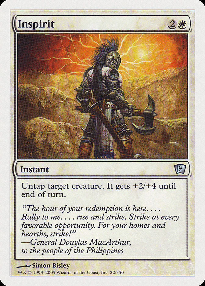 Inspirit [Ninth Edition] - Magic: The Gathering - Card Brawlers | Quebec | Canada |