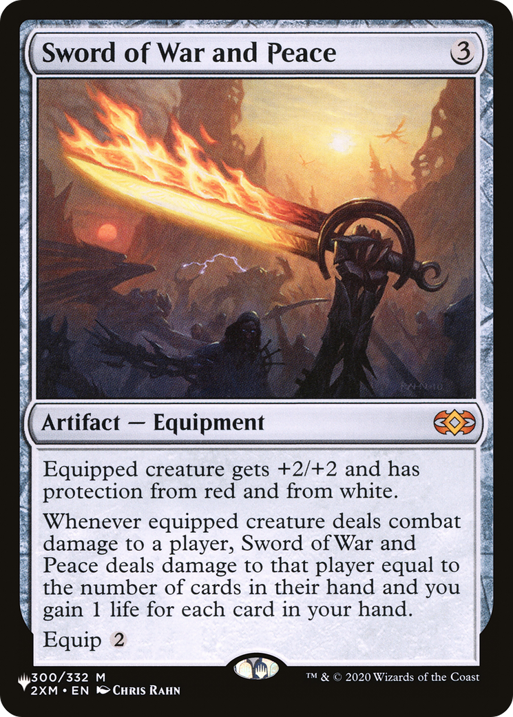Sword of War and Peace [The List] - Magic: The Gathering - Card Brawlers | Quebec | Canada |