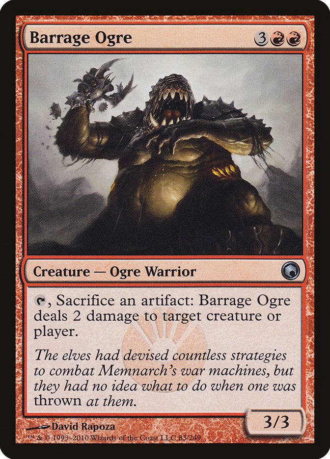 Barrage Ogre [Scars of Mirrodin] - Magic: The Gathering - Card Brawlers | Quebec | Canada |