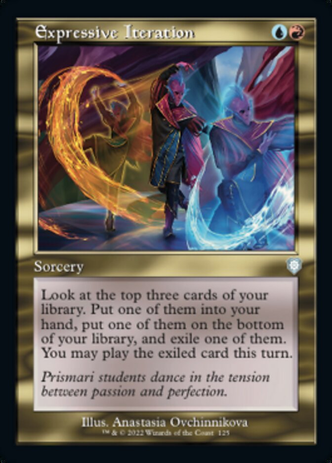 Expressive Iteration (Retro) [The Brothers' War Commander] - Magic: The Gathering - Card Brawlers | Quebec | Canada |