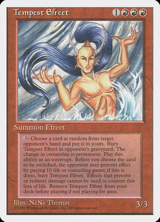 Tempest Efreet [Fourth Edition] - Magic: The Gathering - Card Brawlers | Quebec | Canada |