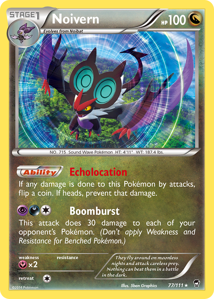 Noivern (77/111) [XY: Furious Fists] - Pokémon - Card Brawlers | Quebec | Canada |