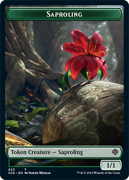 Saproling // Cat Double-Sided Token [Starter Commander Decks] - Magic: The Gathering - Card Brawlers | Quebec | Canada |