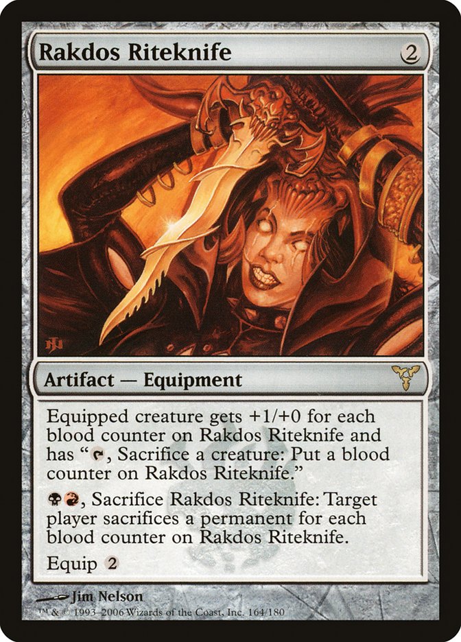 Rakdos Riteknife [Dissension] - Magic: The Gathering - Card Brawlers | Quebec | Canada |