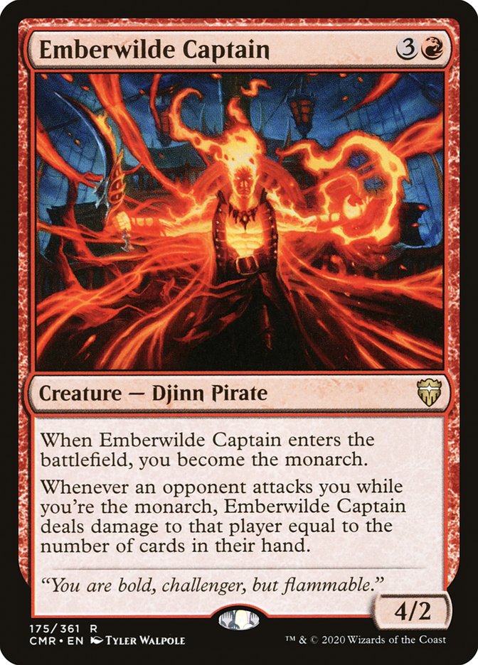 Emberwilde Captain [Commander Legends] - Magic: The Gathering - Card Brawlers | Quebec | Canada |