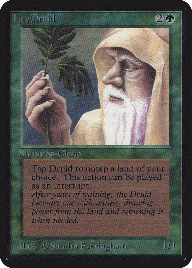 Ley Druid [Alpha Edition] - Magic: The Gathering - Card Brawlers | Quebec | Canada |