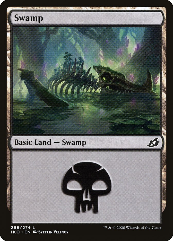 Swamp (268) [Ikoria: Lair of Behemoths] - Magic: The Gathering - Card Brawlers | Quebec | Canada |
