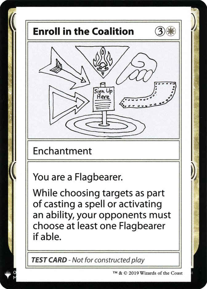 Enroll in the Coalition [Mystery Booster Playtest Cards] - Magic: The Gathering - Card Brawlers | Quebec | Canada |