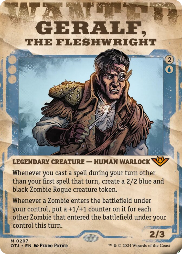 Geralf, the Fleshwright (Showcase) [Outlaws of Thunder Junction] - Magic: The Gathering - Card Brawlers | Quebec | Canada |