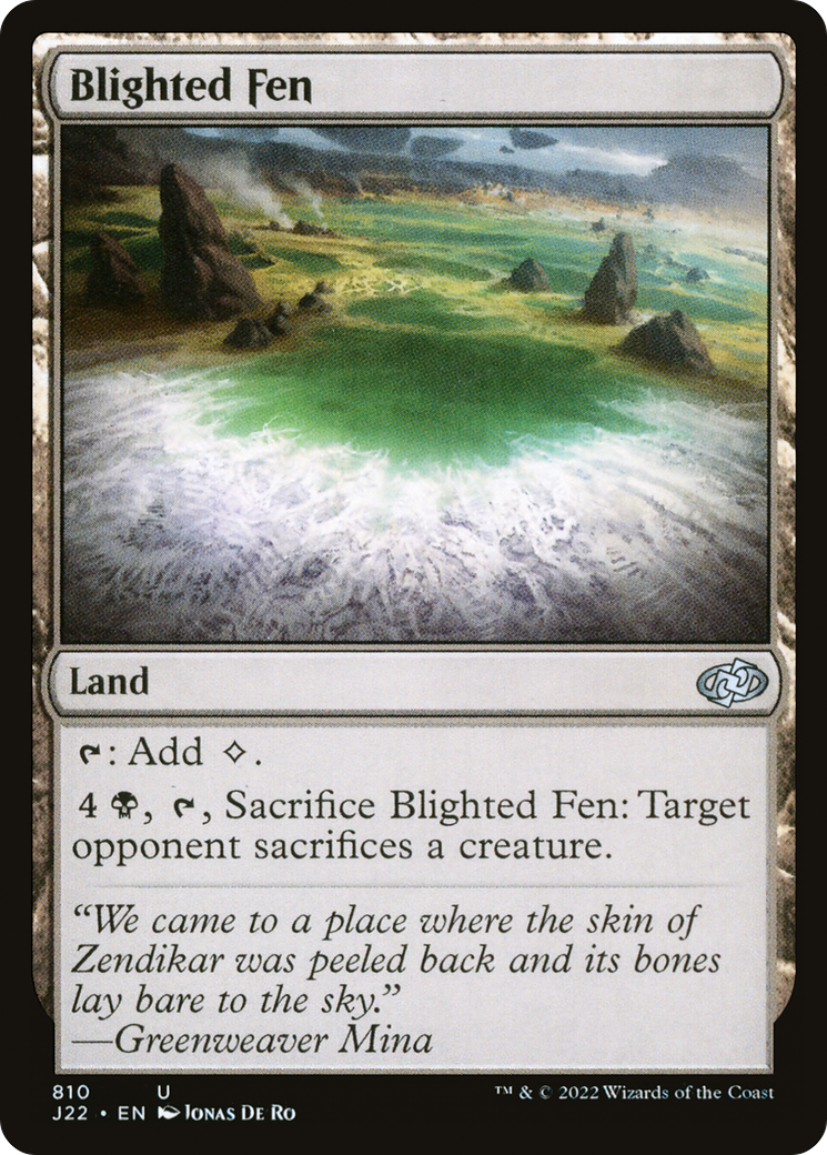 Blighted Fen [Jumpstart 2022] - Magic: The Gathering - Card Brawlers | Quebec | Canada |
