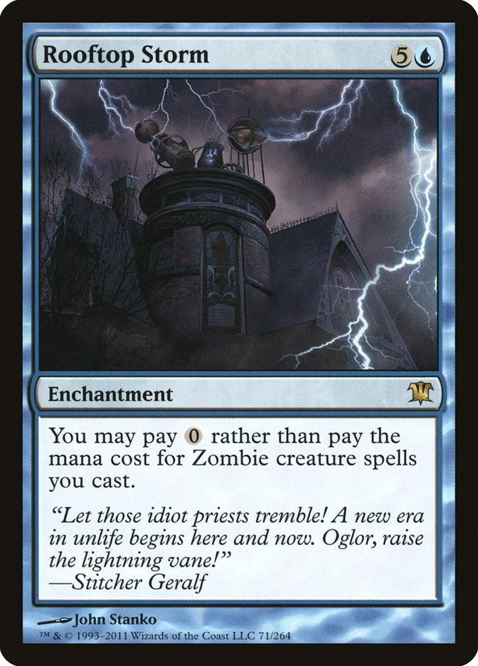 Rooftop Storm [Innistrad] - Magic: The Gathering - Card Brawlers | Quebec | Canada |