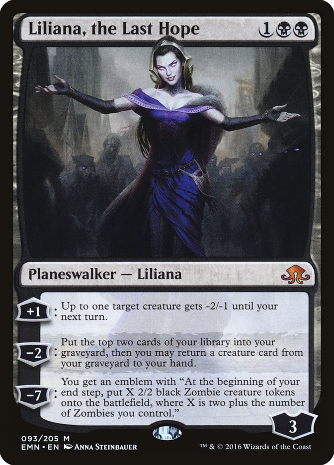 Liliana, the Last Hope [Eldritch Moon] - Magic: The Gathering - Card Brawlers | Quebec | Canada |