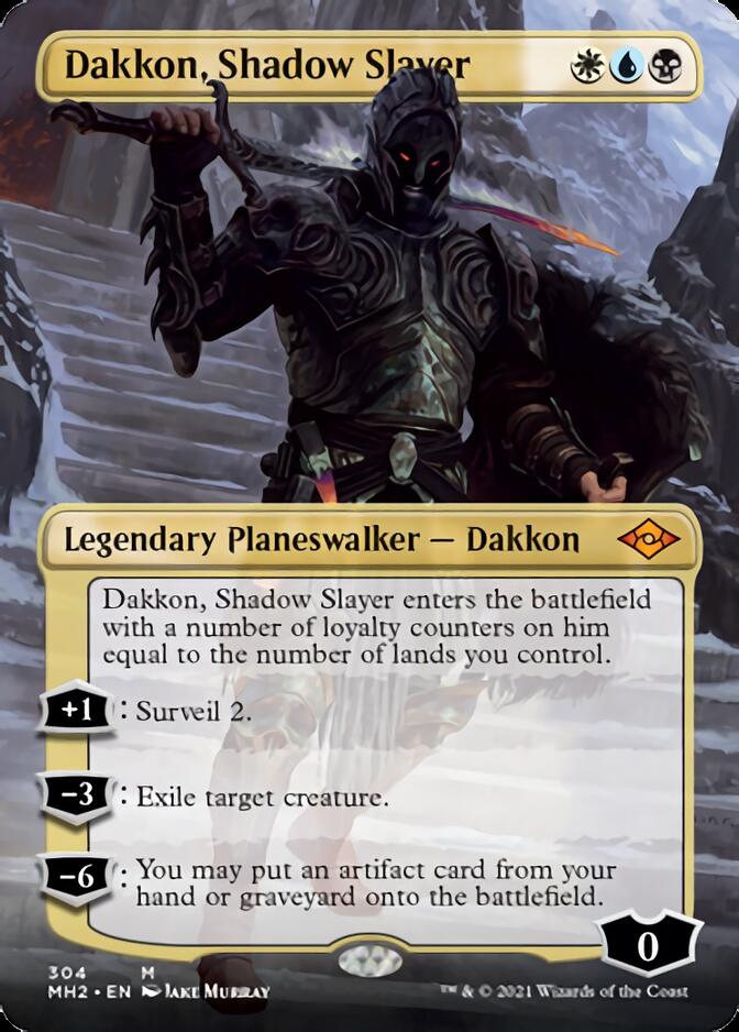 Dakkon, Shadow Slayer (Borderless) [Modern Horizons 2] - Magic: The Gathering - Card Brawlers | Quebec | Canada |