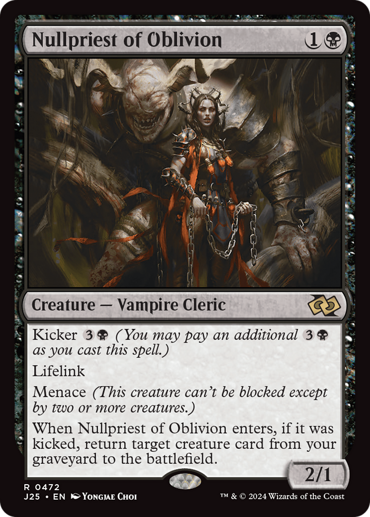 Nullpriest of Oblivion [Foundations Jumpstart] - Magic: The Gathering - Card Brawlers | Quebec | Canada |