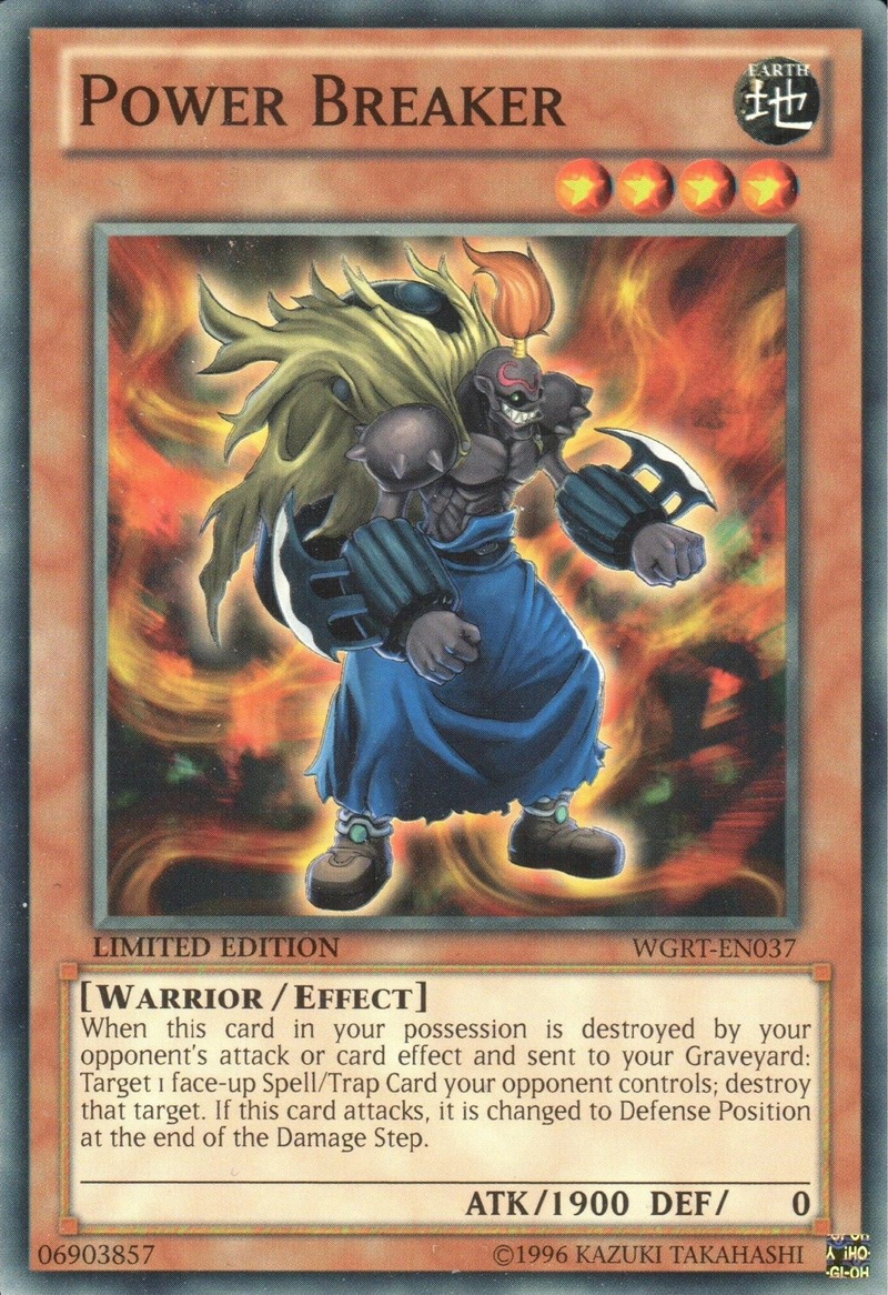 Power Breaker [WGRT-EN037] Common - Yu-Gi-Oh! - Card Brawlers | Quebec | Canada |