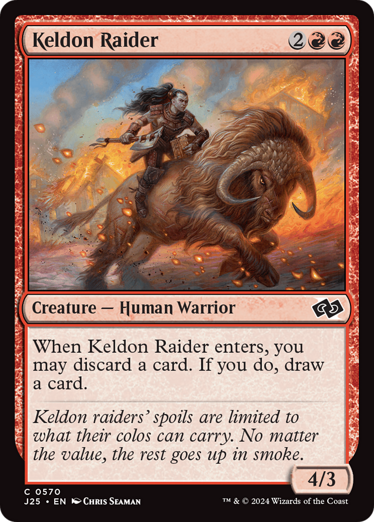 Keldon Raider [Foundations Jumpstart] - Magic: The Gathering - Card Brawlers | Quebec | Canada |