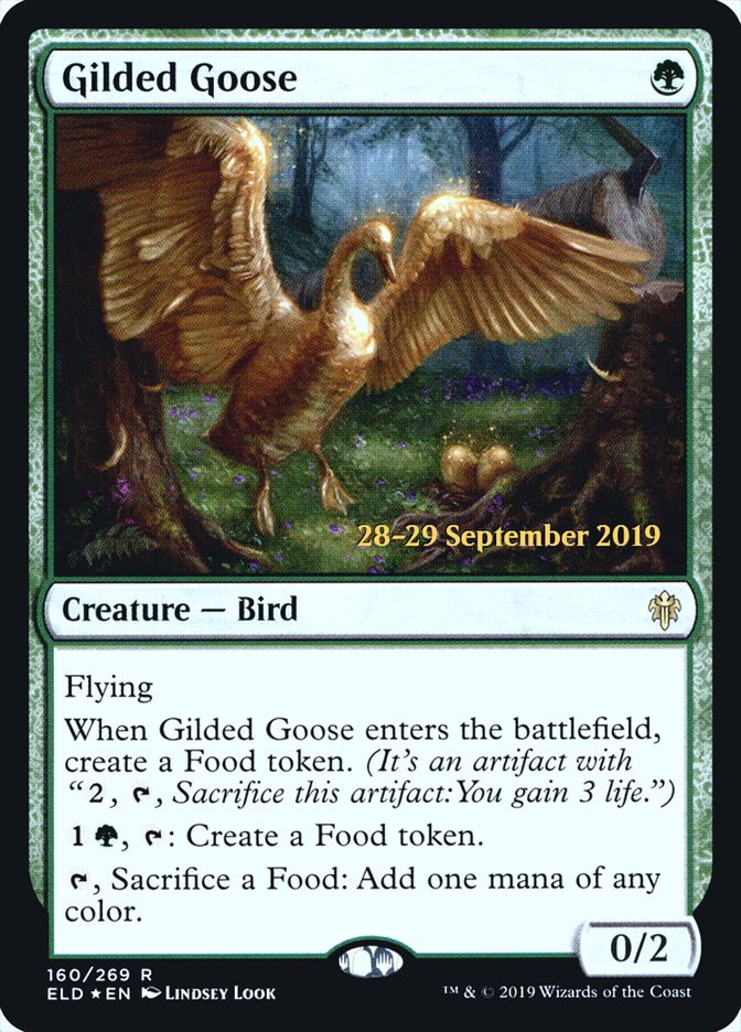 Gilded Goose [Throne of Eldraine Prerelease Promos] - Magic: The Gathering - Card Brawlers | Quebec | Canada |