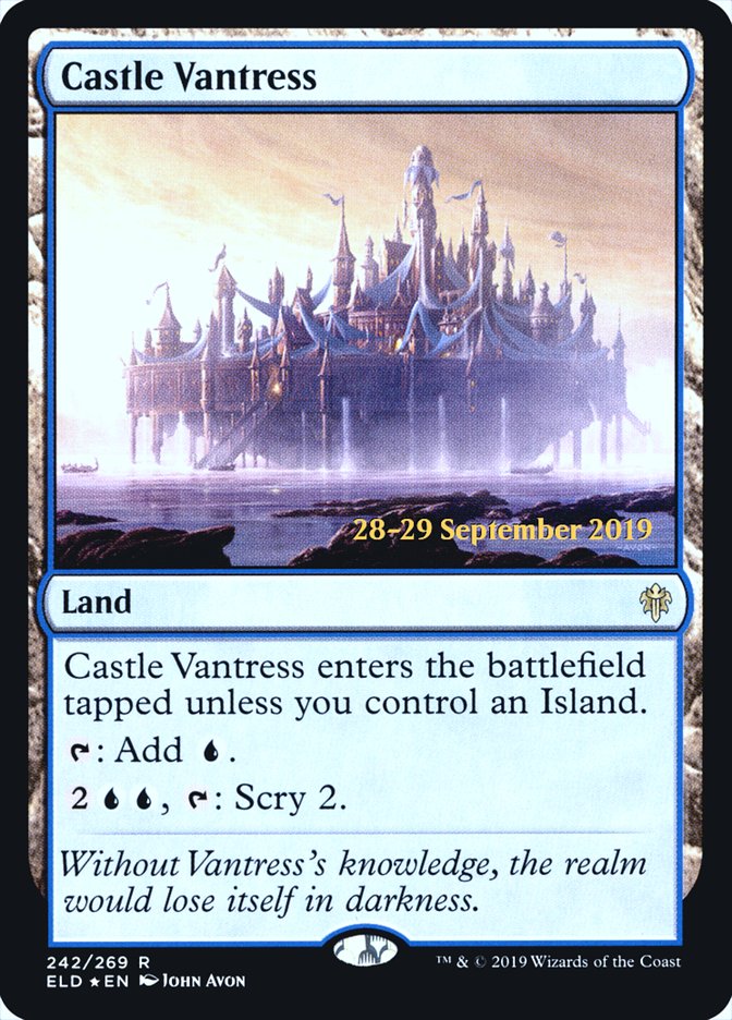Castle Vantress [Throne of Eldraine Prerelease Promos] - Magic: The Gathering - Card Brawlers | Quebec | Canada |