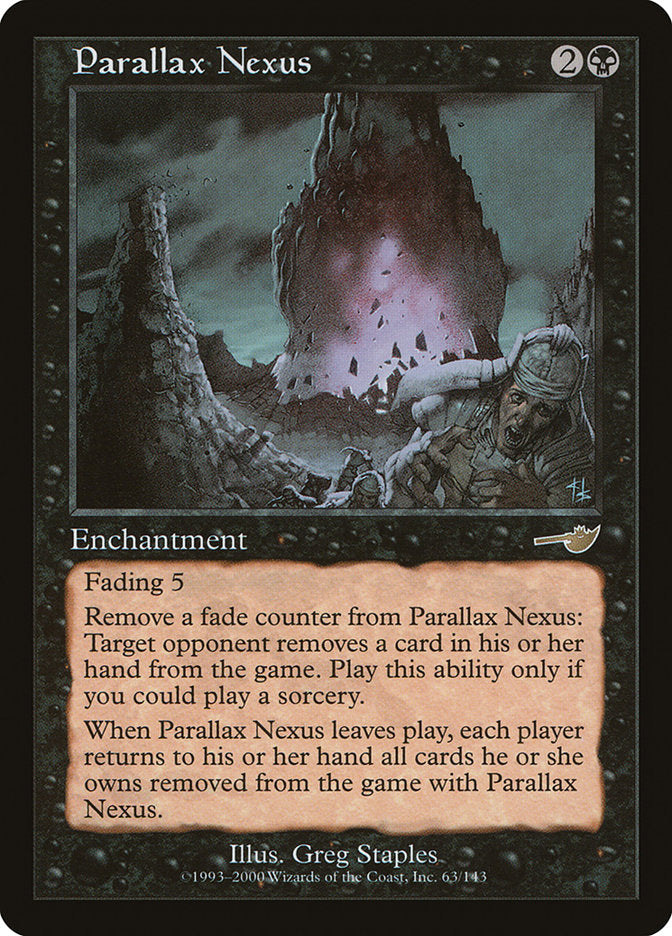 Parallax Nexus [Nemesis] - Magic: The Gathering - Card Brawlers | Quebec | Canada |