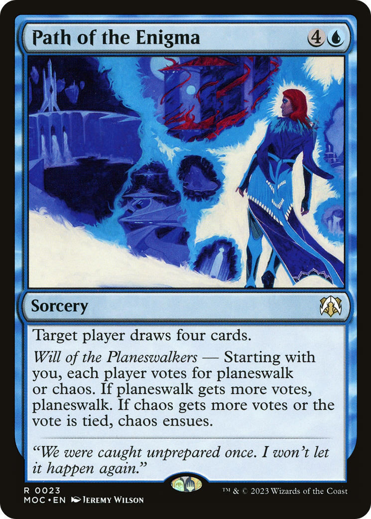 Path of the Enigma [March of the Machine Commander] - Magic: The Gathering - Card Brawlers | Quebec | Canada |
