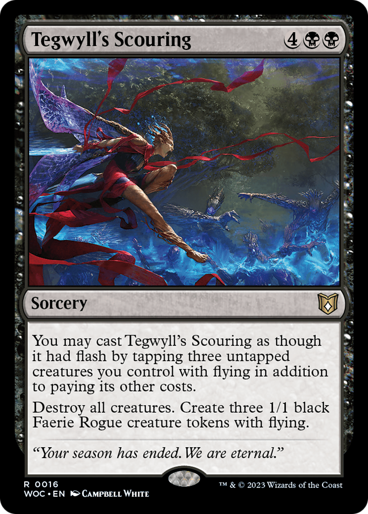 Tegwyll's Scouring [Wilds of Eldraine Commander] - Magic: The Gathering - Card Brawlers | Quebec | Canada |