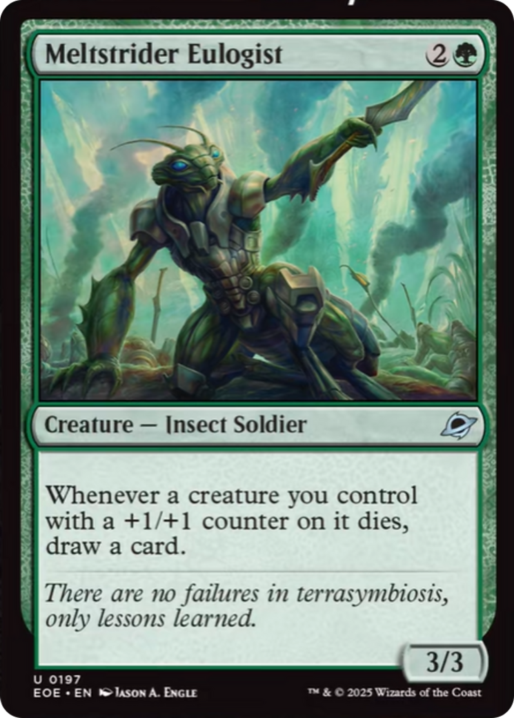 Meltstrider Eulogist [Edge of Eternities] - Magic: The Gathering - Card Brawlers | Quebec | Canada |