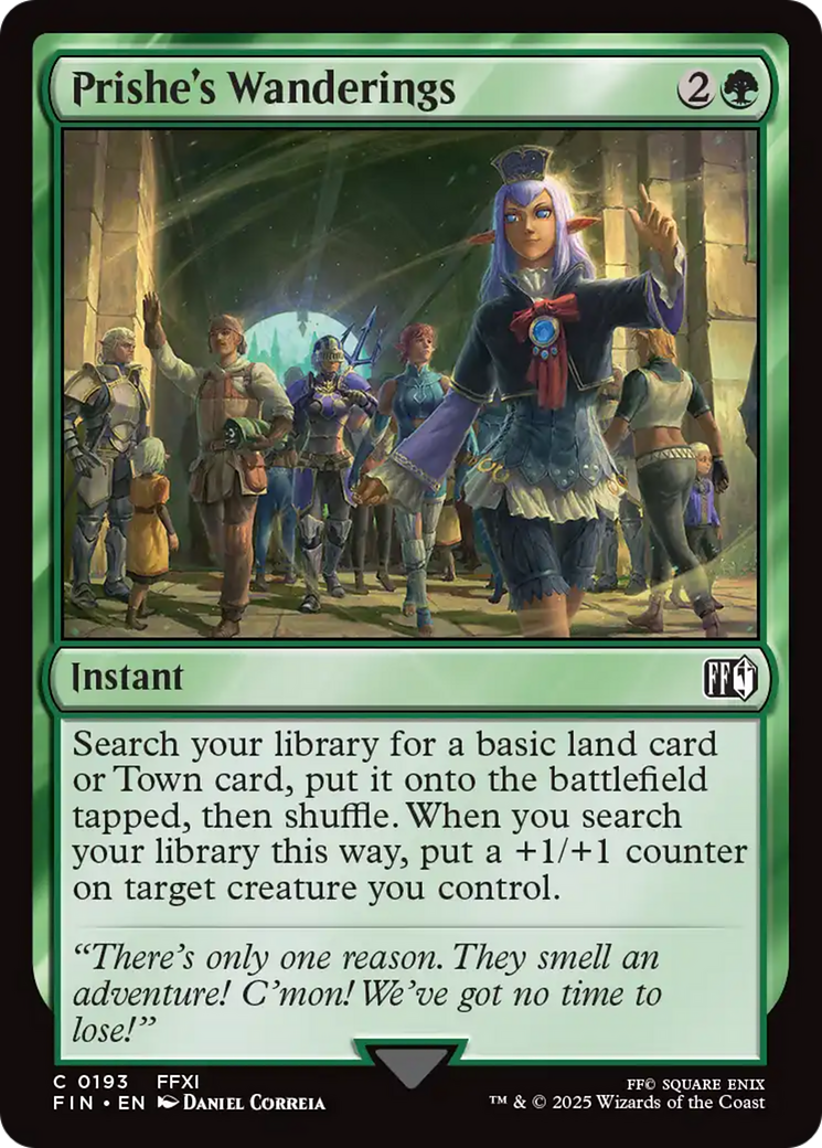 Prishe's Wanderings [FINAL FANTASY] - Magic: The Gathering - Card Brawlers | Quebec | Canada |