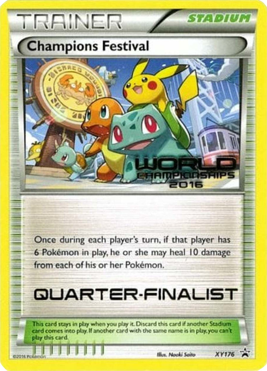 Champions Festival (XY176) (2016 Quarter Finalist) [XY: Black Star Promos] - Pokémon - Card Brawlers | Quebec | Canada |