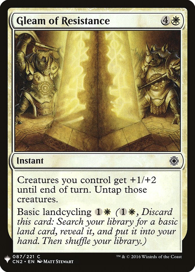 Gleam of Resistance [Mystery Booster] - Magic: The Gathering - Card Brawlers | Quebec | Canada |