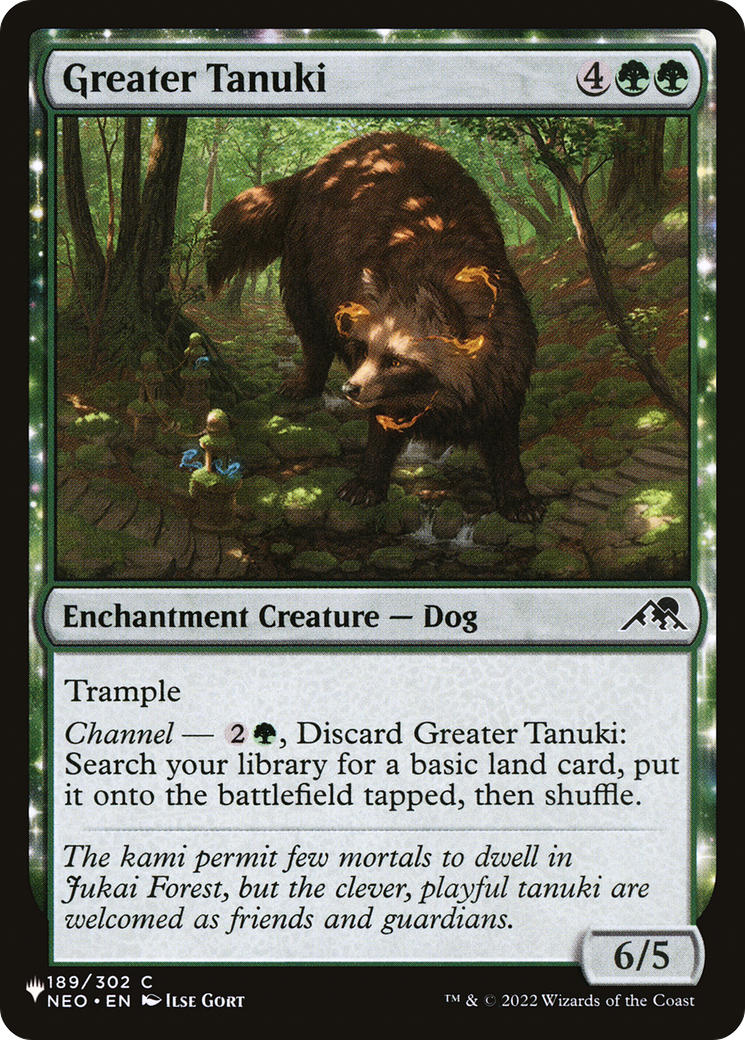 Greater Tanuki [The List] - Magic: The Gathering - Card Brawlers | Quebec | Canada |