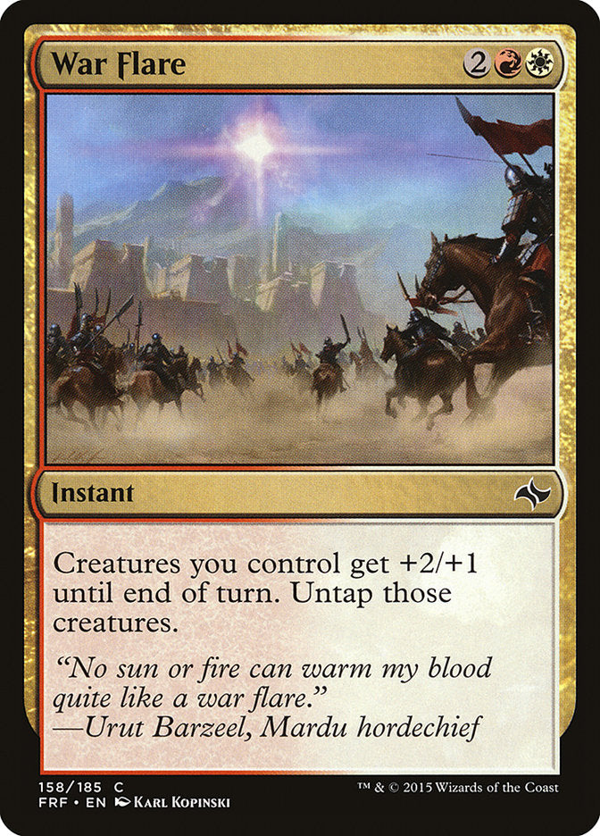 War Flare [Fate Reforged] - Magic: The Gathering - Card Brawlers | Quebec | Canada |