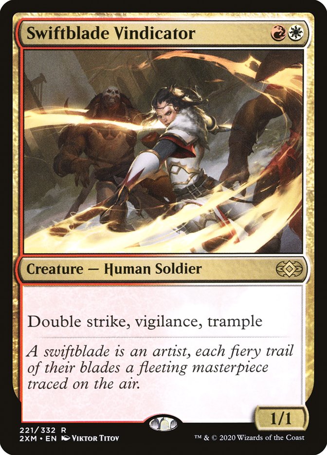 Swiftblade Vindicator [Double Masters] - Magic: The Gathering - Card Brawlers | Quebec | Canada |