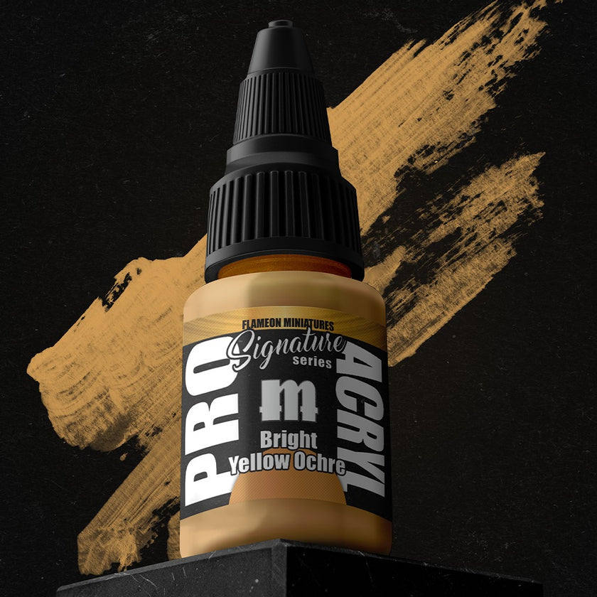 PRO Acryl - Paint - S29 - Flameon - Bright Yellow Ochre