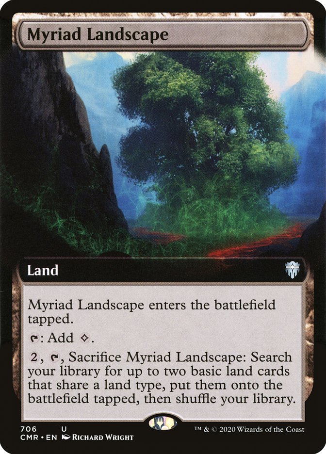 Myriad Landscape (Extended Art) [Commander Legends] - Magic: The Gathering - Card Brawlers | Quebec | Canada |