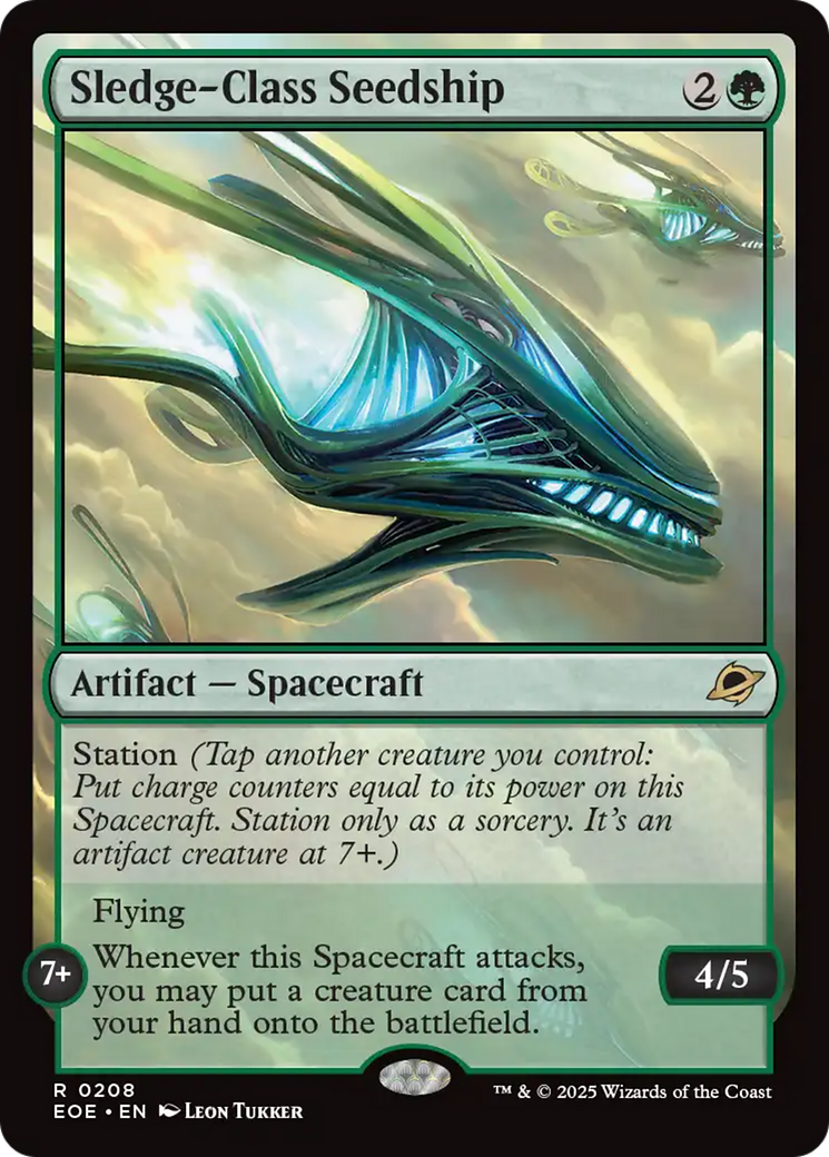 Sledge-Class Seedship [Edge of Eternities] - Magic: The Gathering - Card Brawlers | Quebec | Canada |