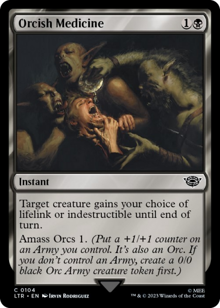 Orcish Medicine [The Lord of the Rings: Tales of Middle-Earth] - Magic: The Gathering - Card Brawlers | Quebec | Canada |