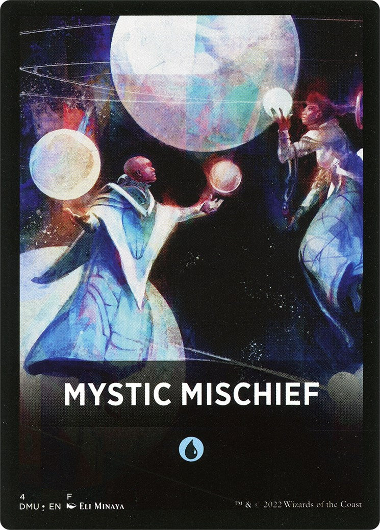 Mystic Mischief Theme Card [Dominaria United Tokens] - Magic: The Gathering - Card Brawlers | Quebec | Canada |