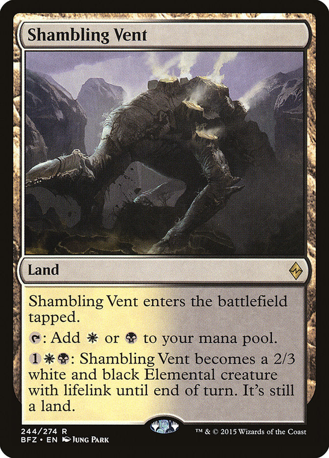 Shambling Vent [Battle for Zendikar] - Magic: The Gathering - Card Brawlers | Quebec | Canada |