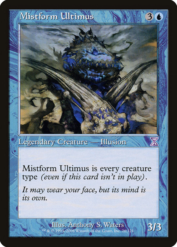 Mistform Ultimus [Time Spiral Timeshifted] - Magic: The Gathering - Card Brawlers | Quebec | Canada |