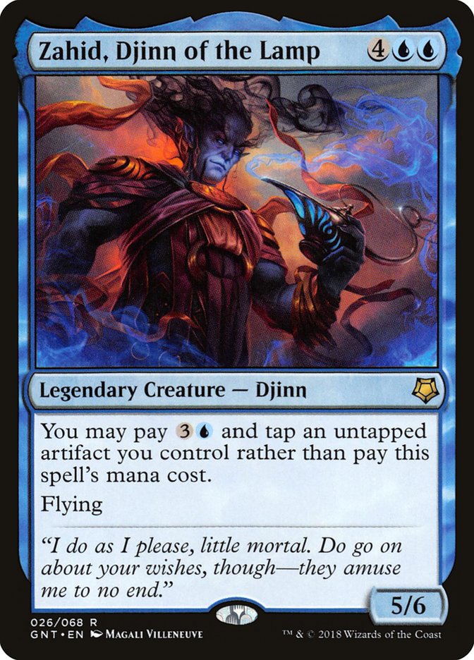 Zahid, Djinn of the Lamp [Game Night 2018] - Magic: The Gathering - Card Brawlers | Quebec | Canada |